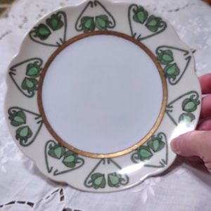 Vintage Art Nouveau Style Plates